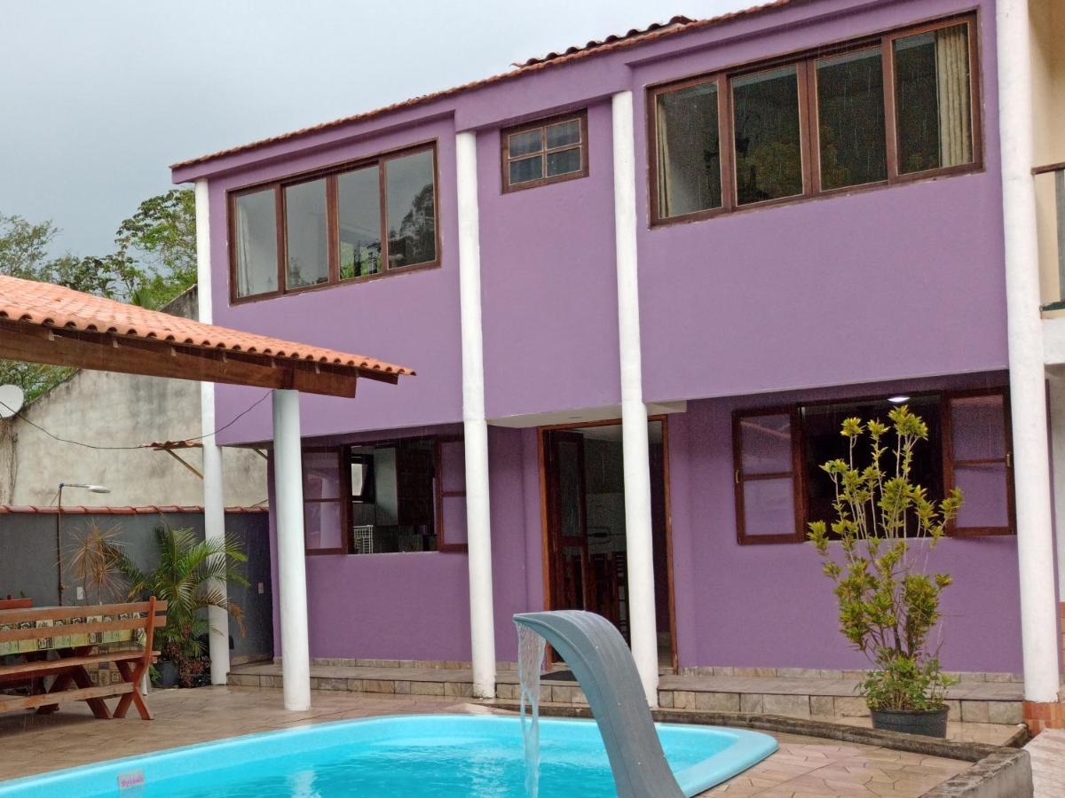 Casa Roxa Com Piscina Em Condominio باراتي المظهر الخارجي الصورة